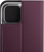 Wave BookCase beskyttelsesveske, iPhone 12 / 12 Pro, Smoky Sangria Wave BookCase beskyttelsesveske, iPhone 12 / 12 Pro, Smoky Sangria