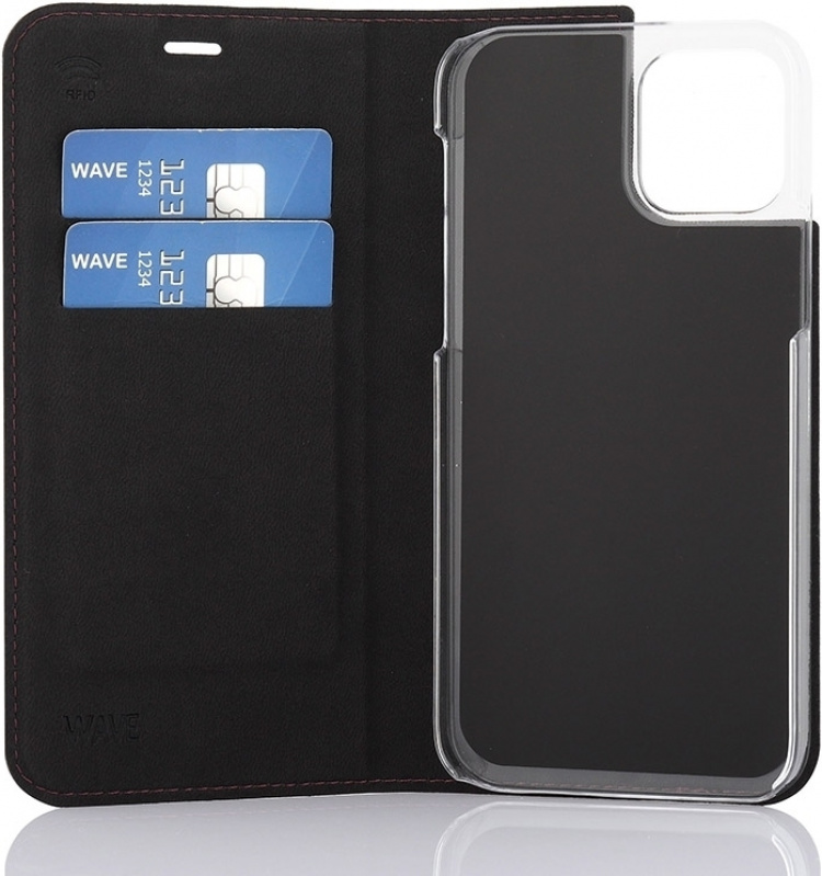 Wave BookCase beskyttelsesveske, iPhone 12 / 12 Pro, Smoky Sangria Wave BookCase beskyttelsesveske, iPhone 12 / 12 Pro, Smoky Sangria