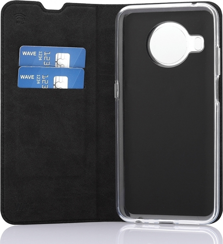 Wave BookCase beskyttelsesveske, Nokia X10 / X20, svart