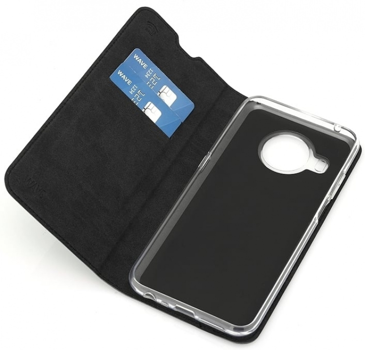 Wave BookCase beskyttelsesveske, Nokia X10 / X20, svart