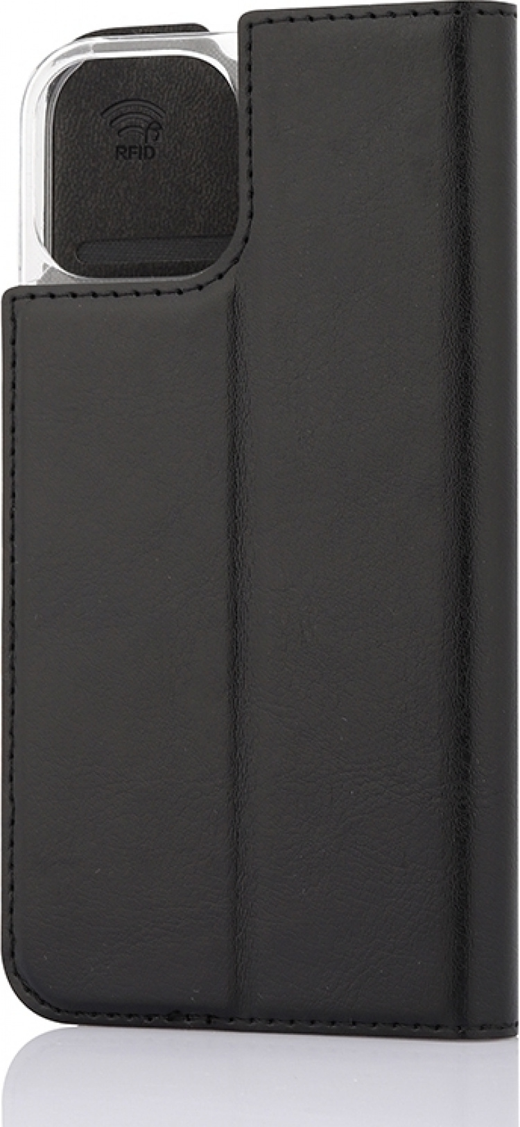 Wave BookCase beskyttelsesveske, iPhone 13 mini, svart Wave BookCase beskyttelsesveske, iPhone 13 mini, svart