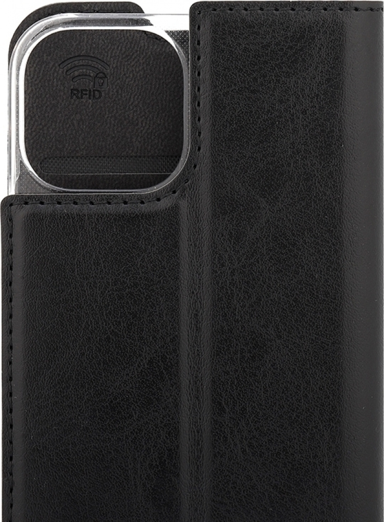 Wave BookCase beskyttelsesveske, iPhone 13 mini, svart Wave BookCase beskyttelsesveske, iPhone 13 mini, svart