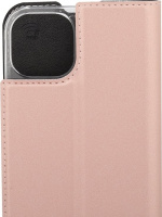 Wave BookCase beskyttelsesveske, iPhone 13, rosa gull
