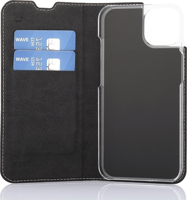 Wave BookCase beskyttelsesveske, iPhone 13, rosa gull