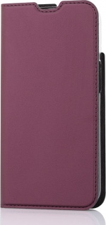 Wave BookCase beskyttelsesveske, iPhone 13, Smoky Sangria