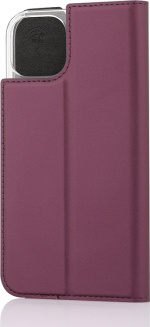 Wave BookCase beskyttelsesveske, iPhone 13, Smoky Sangria