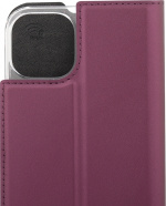 Wave BookCase beskyttelsesveske, iPhone 13, Smoky Sangria