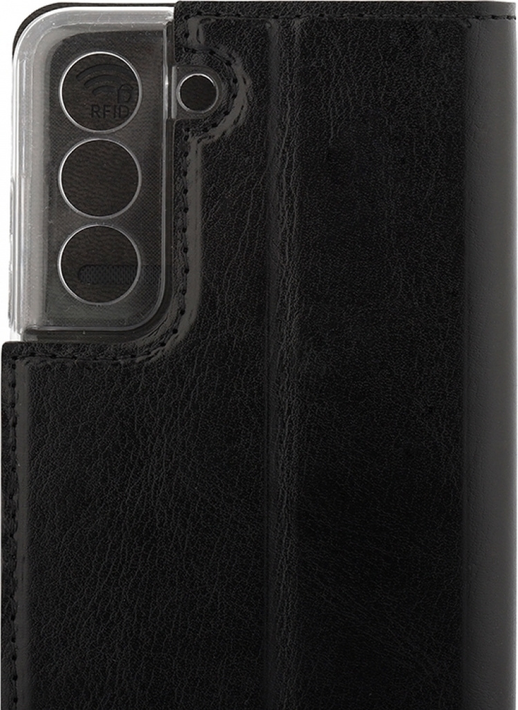 Wave BookCase beskyttelsesveske, Samsung Galaxy S21 FE 5G, svart