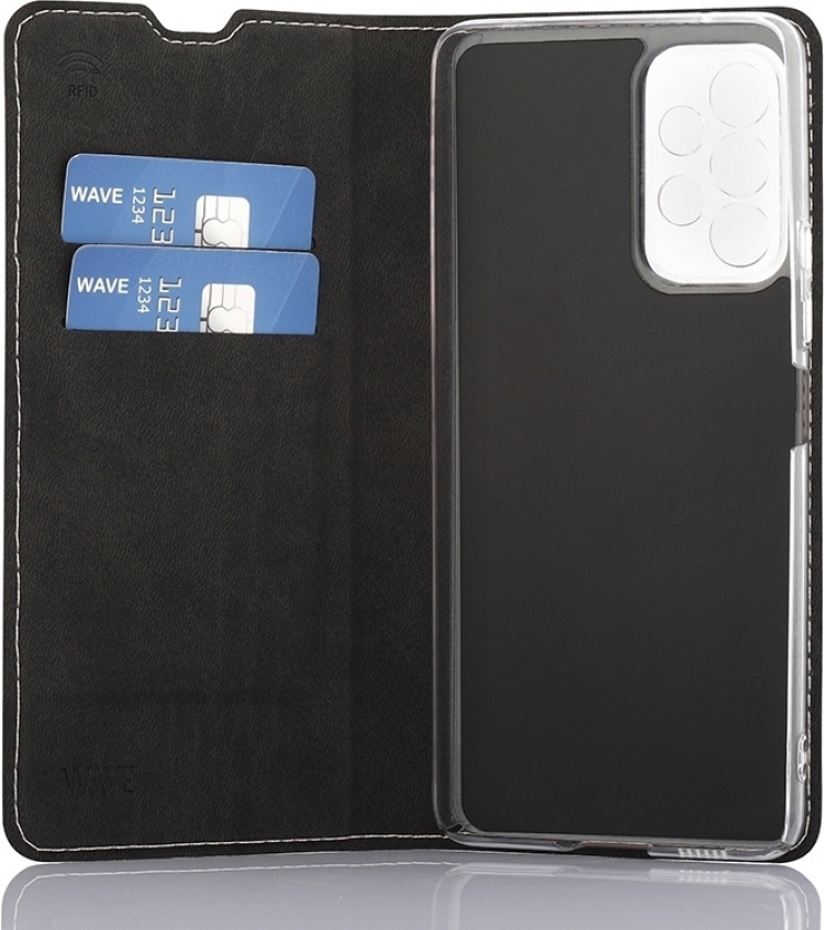 Wave BookCase beskyttelsesveske, Samsung Galaxy A53 5G, rosa gull