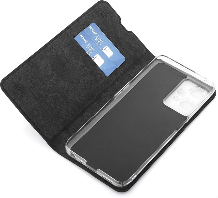 Wave BookCase beskyttelsesetui, OnePlus Nord CE 2 Lite 5G, svart