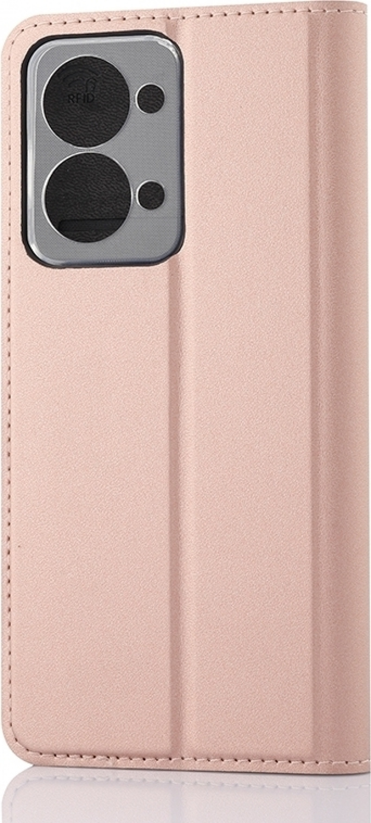 Wave BookCase beskyttelsesetui, OnePlus Nord 2T 5G, rosa gull