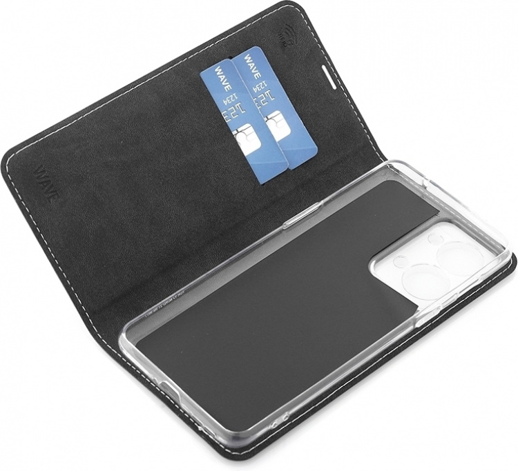 Wave BookCase beskyttelsesetui, OnePlus Nord 2T 5G, rosa gull