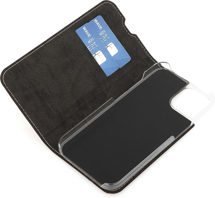 Wave BookCase beskyttelsesveske, iPhone 14, rosa gull