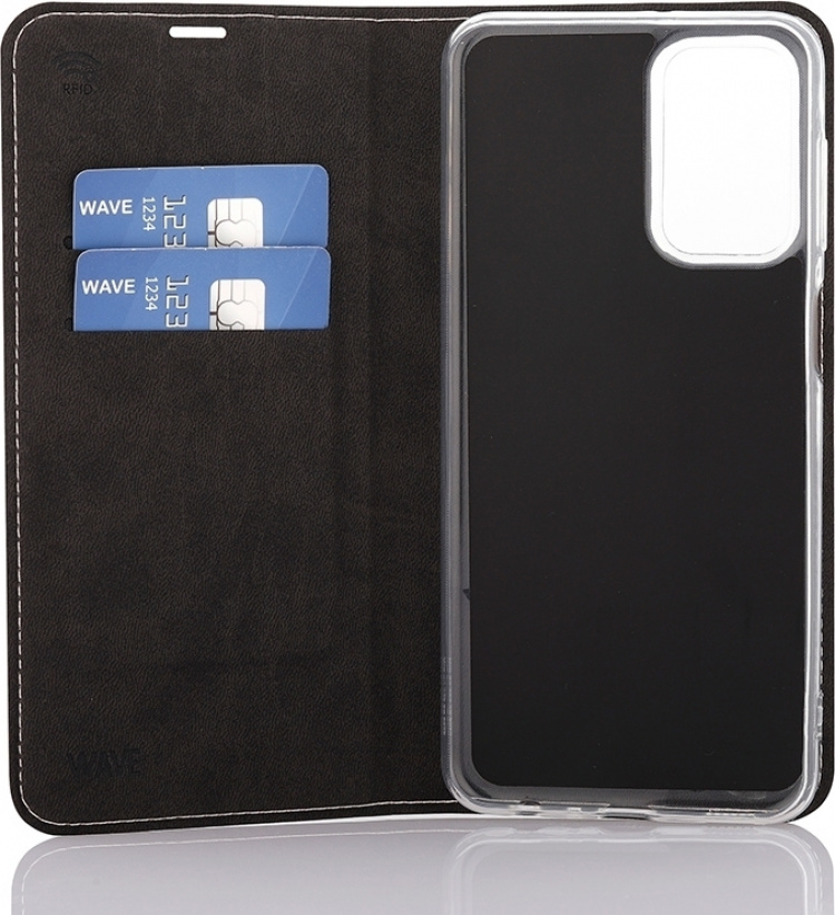 Wave BookCase beskyttelsesveske, Samsung Galaxy A23 5G, rosa gull