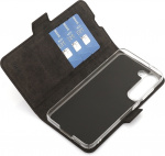 Wave BookCase beskyttelsesveske, Samsung Galaxy S23, svart