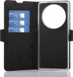 Wave BookCase beskyttelsesveske, Honor Magic5 Lite, Smoky Sangria Wave BookCase beskyttelsesveske, Honor Magic5 Lite, Smoky Sangria