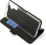 Wave BookCase beskyttelsesveske, Samsung Galaxy A14 4G, svart