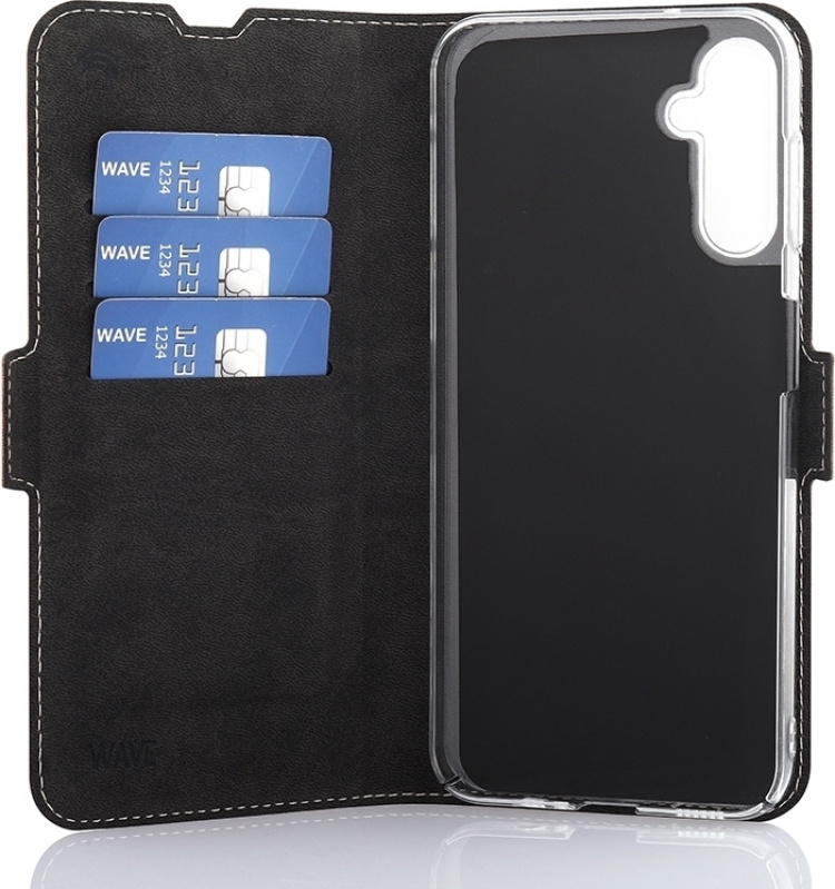 Wave BookCase beskyttelsesveske, Samsung Galaxy A14 5G, rosa gull