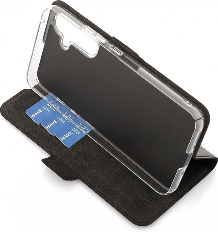 Wave BookCase beskyttelsesveske, Samsung Galaxy A54 5G, svart