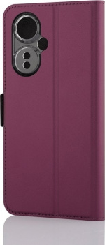 Wave BookCase beskyttelsesveske, OnePlus Nord CE 3 Lite 5G, Smoky Sangria