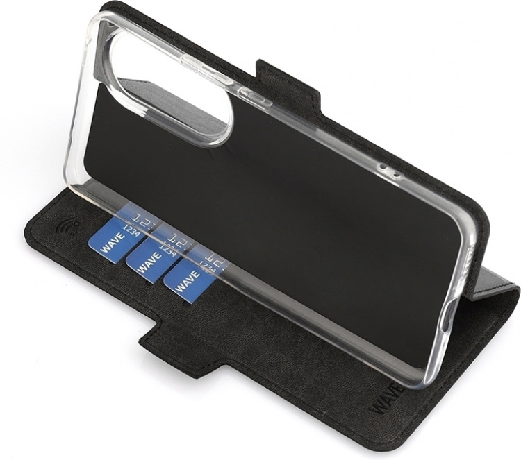 Wave BookCase beskyttelsesveske, Honor 90, svart