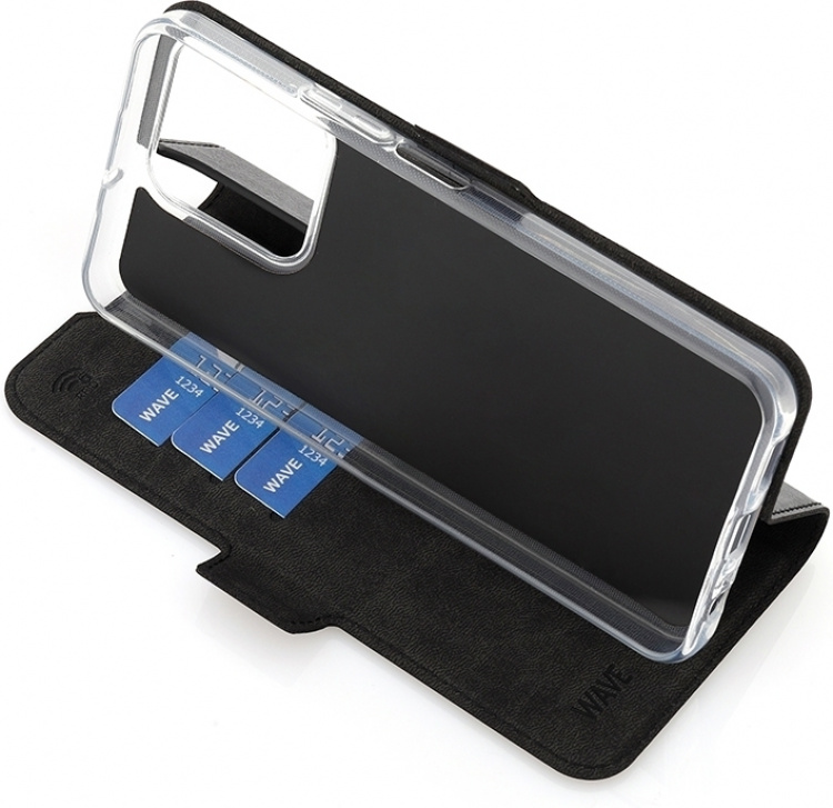 Wave BookCase beskyttelsesveske, Honor X6a, svart
