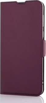 Wave BookCase beskyttelsesveske, Motorola Moto E13, Smoky Sangria