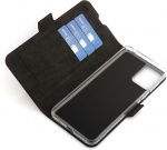 Wave BookCase beskyttelsesveske, Motorola Moto E13, Smoky Sangria