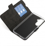 Wave BookCase beskyttelsesveske, Samsung Galaxy S23 FE 5G, svart