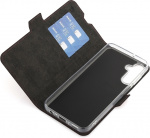 Wave BookCase beskyttelsesdeksel, Samsung Galaxy A15, Smoky Sangria