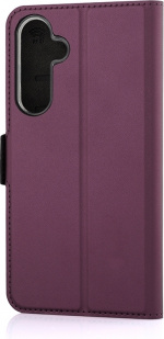 Wave BookCase-etui, Samsung Galaxy A35 5G, Smoky Sangria