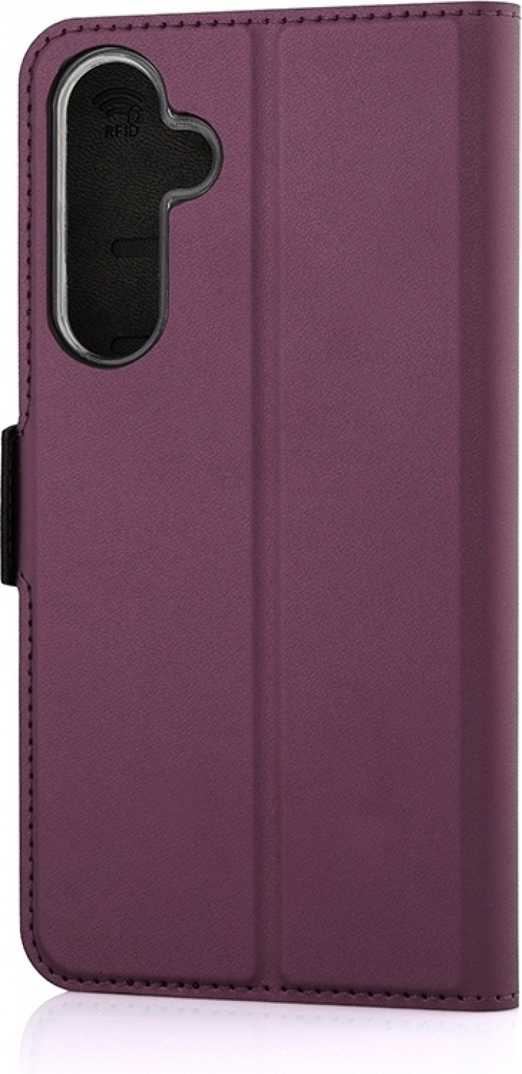 Wave BookCase-etui, Samsung Galaxy A35 5G, Smoky Sangria