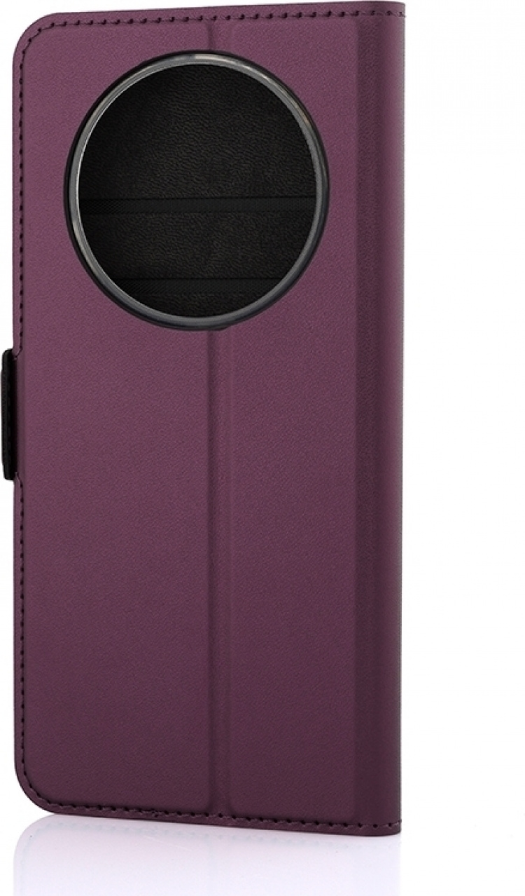 Wave BookCase beskyttelsesveske, Honor Magic6 Lite, Smoky Sangria