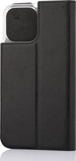 Wave BookCase beskyttelsesveske, iPhone 13 Pro Max, svart