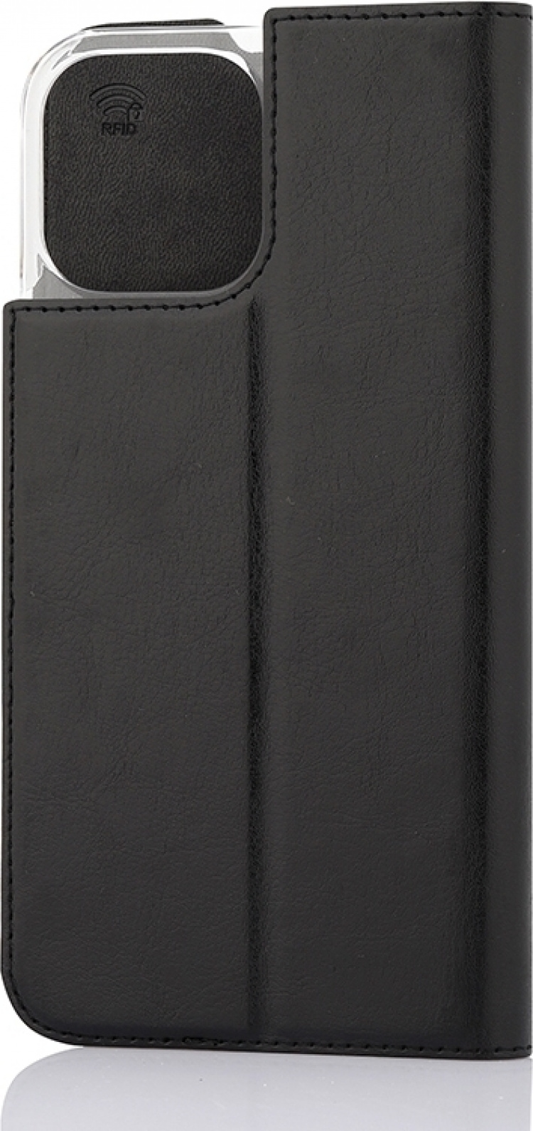 Wave BookCase beskyttelsesveske, iPhone 13 Pro Max, svart