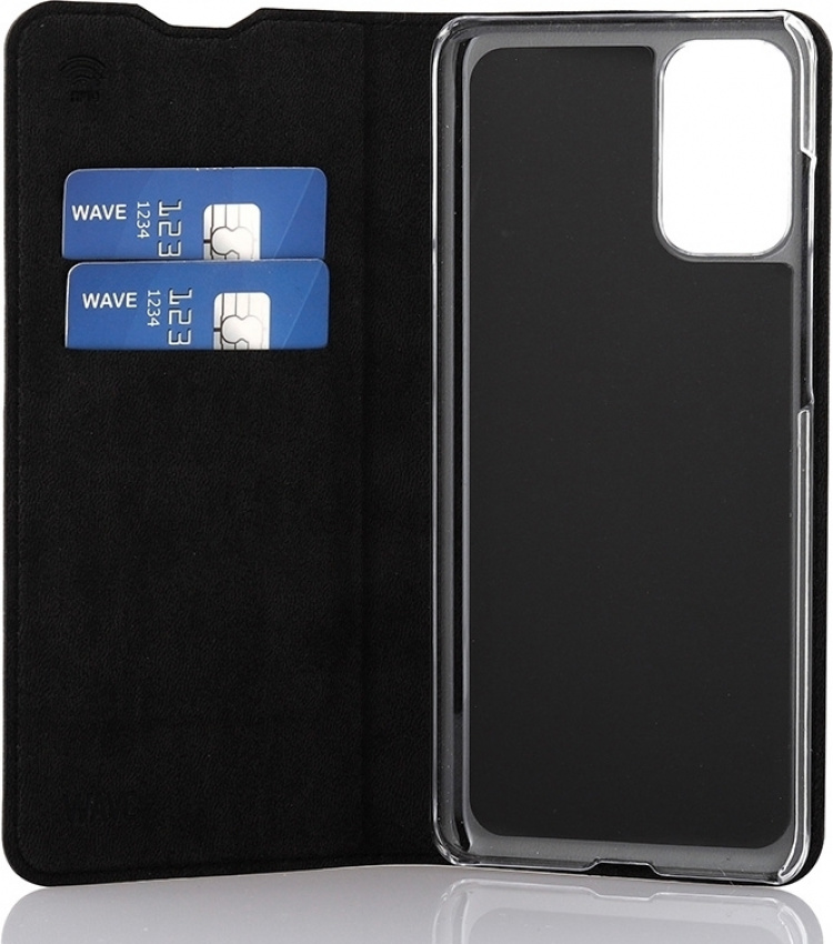 Wave BookCase beskyttelsesveske, Samsung Galaxy S20+, svart