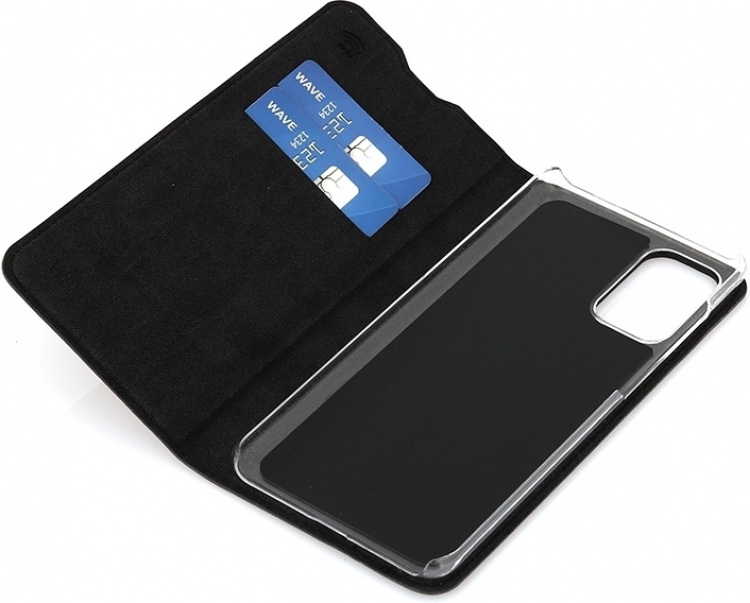 Wave BookCase beskyttelsesveske, Samsung Galaxy S20+, svart