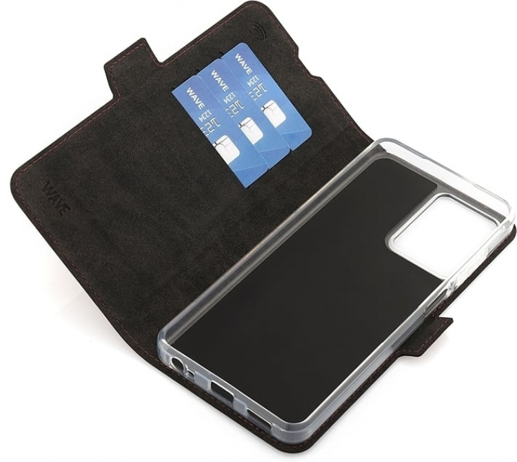 Wave BookCase beskyttelsesveske, HMD Pulse Pro, Smoky Sangria