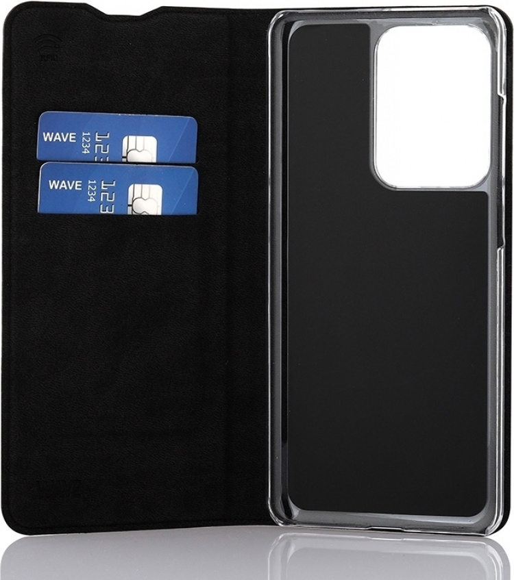 Wave BookCase beskyttelsesveske, Samsung Galaxy S20 Ultra, svart
