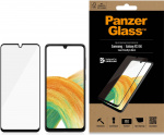 PanzerGlass panserglass, Samsung Galaxy A33 5G, svart ramme