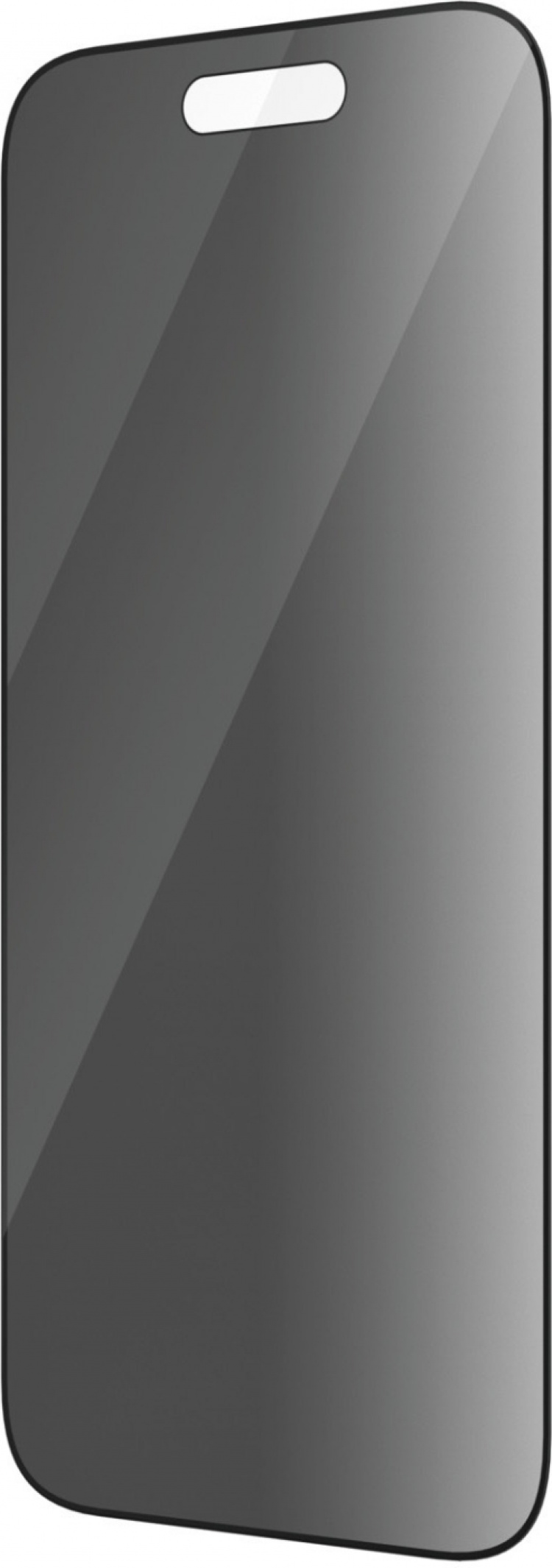 PanzerGlass Ultra Wide Fit Privacy-skjermbeskytter, iPhone 14 Pro, svart ramme