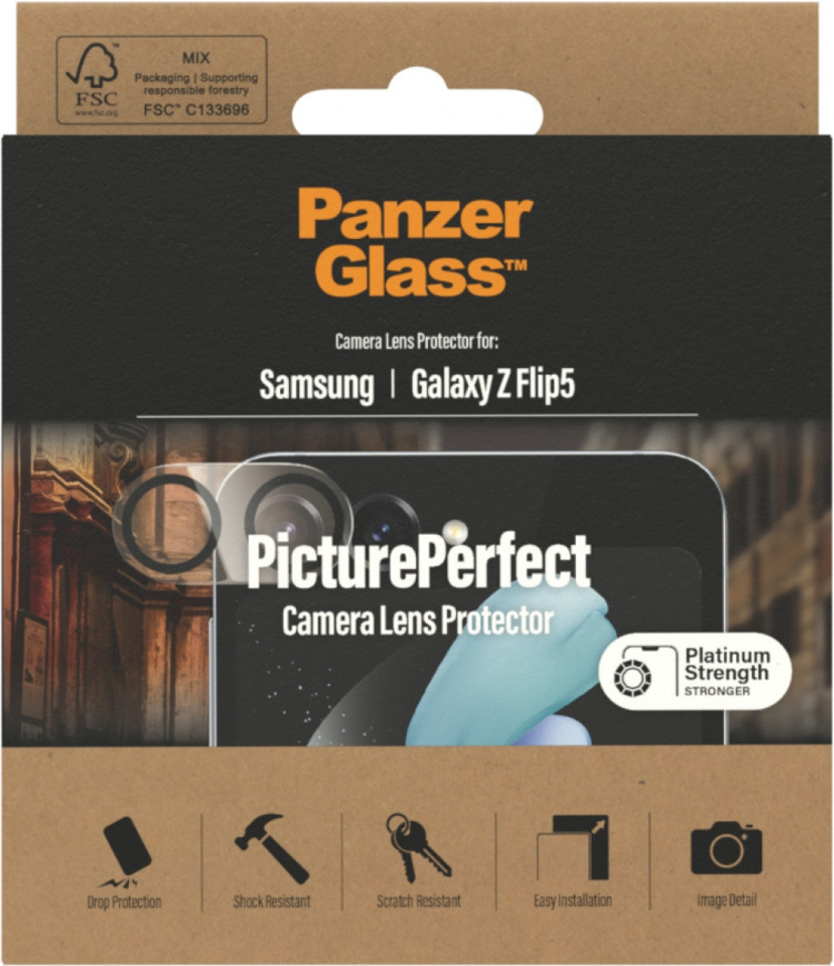 PanzerGlass PicturePerfect deksel til kameralinse, Samsung Galaxy Z Flip5