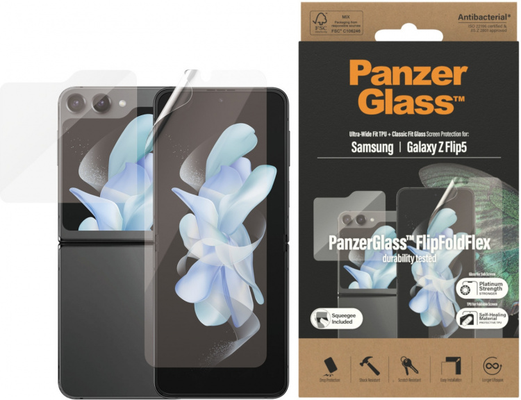 PanzerGlass Skjermbeskytter skjermbeskyttere, Samsung Galaxy Z Flip5