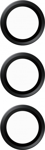 PanzerGlass Hoops kameralinse-deksel, Samsung Galaxy A55 5G, svart