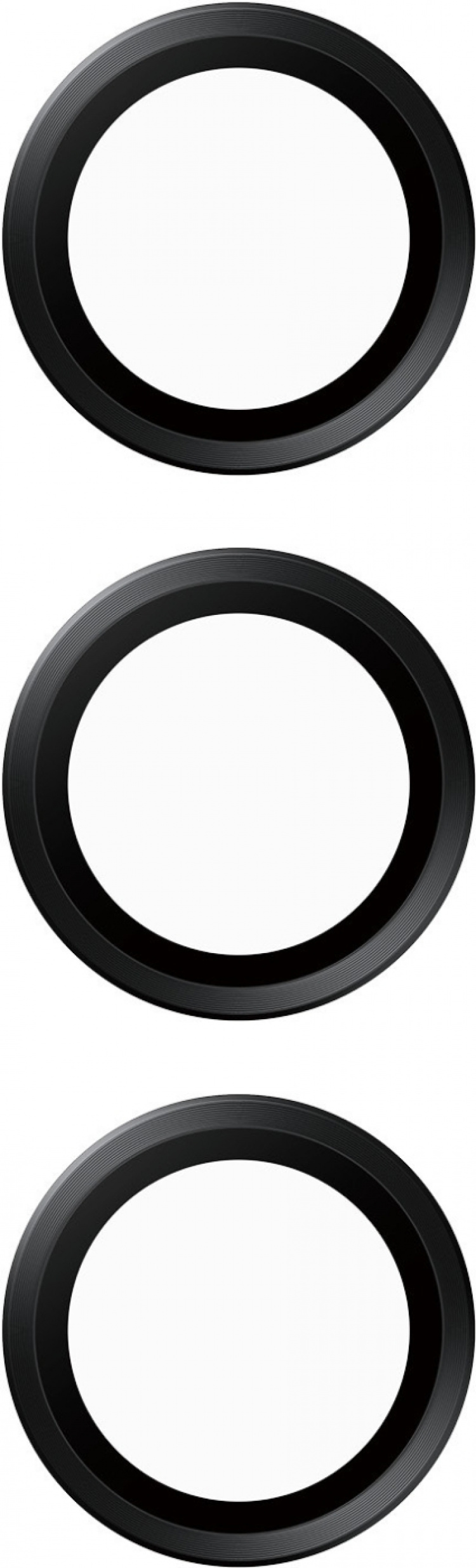 PanzerGlass Hoops kameralinse-deksel, Samsung Galaxy A55 5G, svart