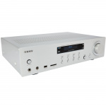 AIWA Forsterker med Bluetooth 2 x 60 Watt RMS Sølv AIWA Forsterker med Bluetooth 2 x 60 Watt RMS Sølv