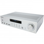 AIWA Forsterker med Bluetooth 2 x 60 Watt RMS Sølv AIWA Forsterker med Bluetooth 2 x 60 Watt RMS Sølv