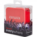 AIWA Bluetooth-högtalare Röd AIWA Bluetooth-högtalare Röd