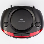 AIWA Kassettradio CD/FM-radio/Kassettbånd/USB/BT Rød