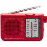 AIWA Lommeradio med FM/AM Red AIWA Lommeradio med FM/AM Red